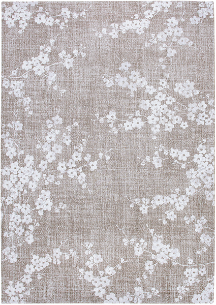 Cherry Blossom Flat Weave rug using 20% recycled polyester, also known as Zakura by Louis De Poortere