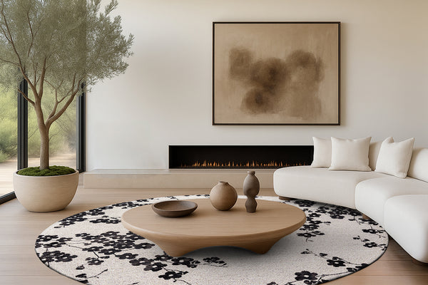 Cherry Blossom Night Snow