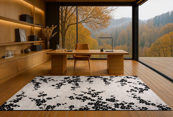 Cherry Blossom Night Snow