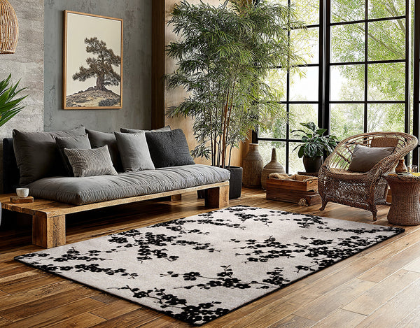 Cherry Blossom Night Snow