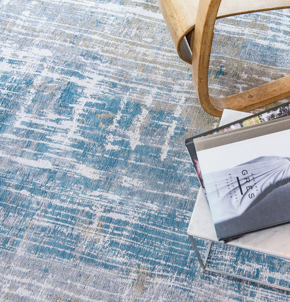 Atlantic Beach Large Blue - Love Is A Rug