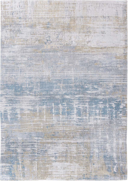 Inspired by the sandy beaches of Long Island and New Jersey this Large rug is also known as Streaks by Louis De Poortere