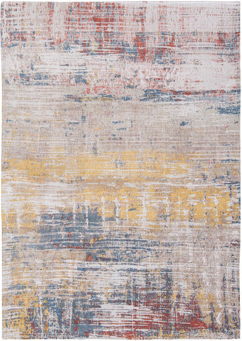 Inspired by the sandy beaches of Long Island and New Jersey this Large rug is also known as Streaks Montauk Multi by Louis De Poortere