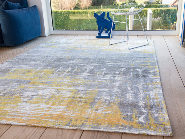 Atlantic Beach Large Ochre - Love Is A Rug