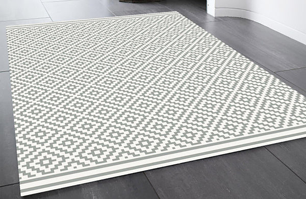 Deck Diamond Grey - Love Is A Rug