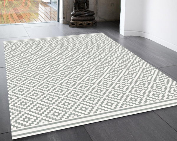 Deck Diamond Grey - Love Is A Rug