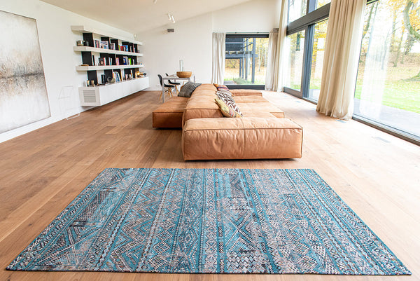 Kilim Blue Large - Love Is A Rug
