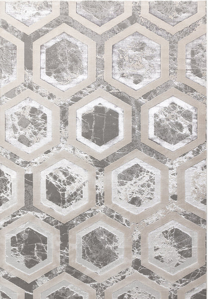 Metallic design rug by Love is a Rug also known as Aurora by Asiatic