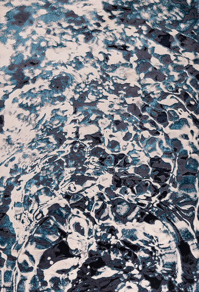 Metallic design rug also known as Aurora by Asiatic