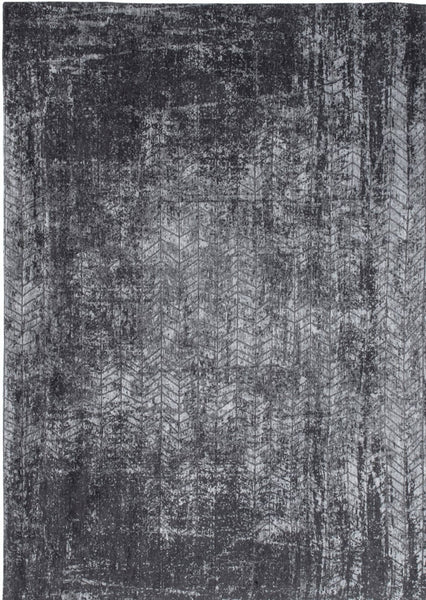 Inspired by Jacobs Ladder this Large flatweave rug with Charcoal Grey detail from the Mad Men collection by Louis De Poortere
