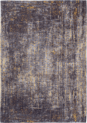 Inspired by Jacobs Ladder this Large flatweave rug with Gold detail from the Mad Men collection by Louis De Poortere