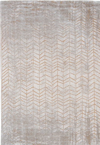 Inspired by Jacobs Ladder this Large flatweave rug with Ochre detail from the Mad Men collection by Louis De Poortere