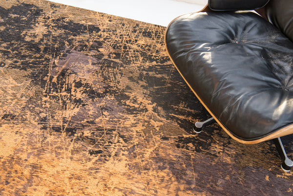 New York Cracked Copper Large - Love Is A Rug