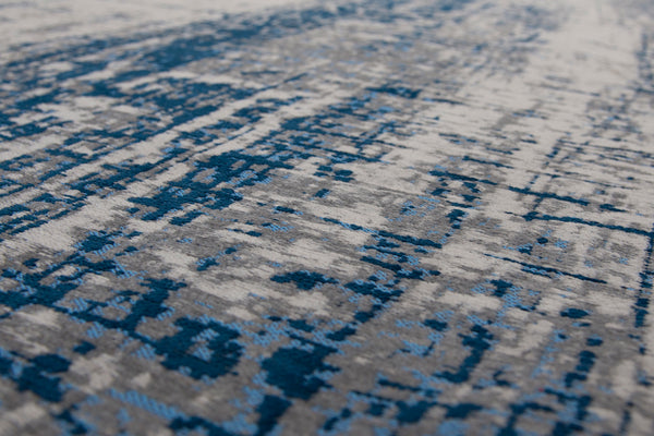 New York Rift Azure Large - Love Is A Rug