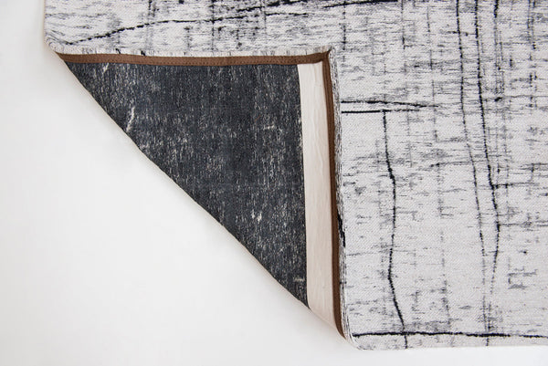 New York Rift Whitewash Large - Love Is A Rug