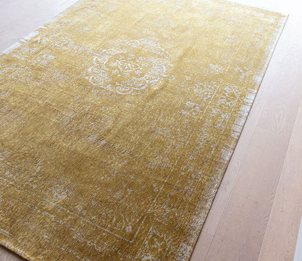 Vintage Medallion Ochre Large - Love Is A Rug