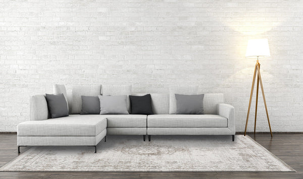 Vintage Medallion ivory large - Love Is A Rug